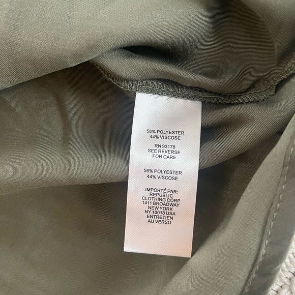 NEW! T Tahari Airflow Boxy Long Sleeve Camp Blouse Women’s Size 3X - Picture 10 of 15